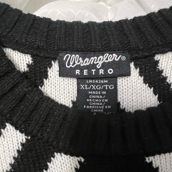 Nwt wrangler retro poofy sleeve sweater - Picture 7 of 9